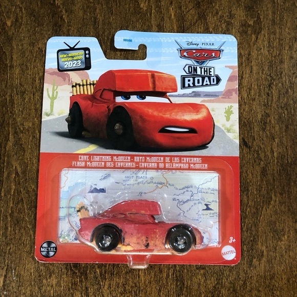 Disney Other - Disney Pixar Cars Die-Cast - Cave Lightning McQueen - Cars on the Road - NEW!